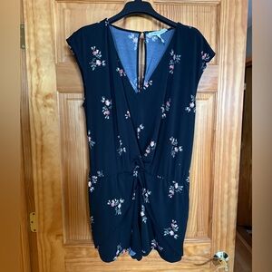 BCBGeneration Black Floral Dress